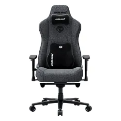 Fotel Anda Seat Novis Plus XL Gamingowy do 150kg Tkanina Ciemno szary