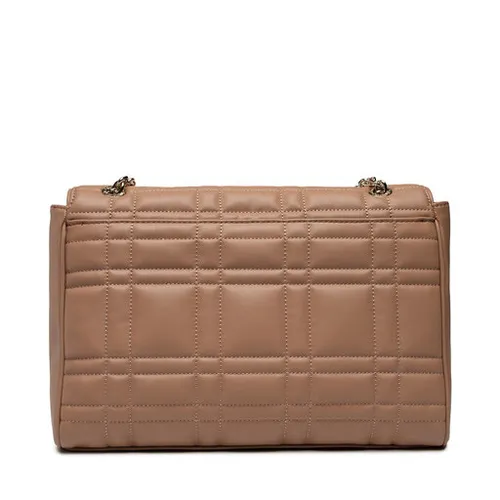 Calvin Klein Re-Lock Quilt Geantă de umăr LG K60K609884 Safari Canvas RBC