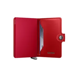 Кошелек Secrid Premium RFID Miniwallet Emboss Diamond+ - красный