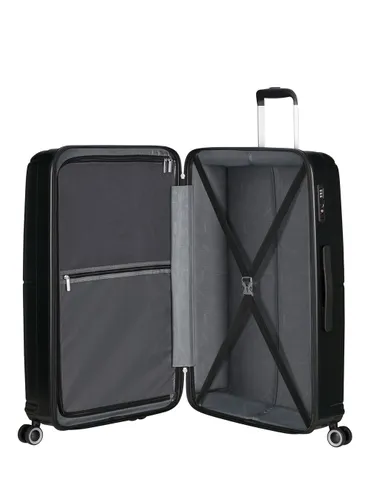 Büyük bavul American Tourister GeoPop-shadow black