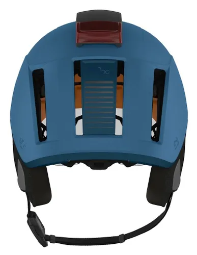 Kask rowerowy LAZER Nova KinetiCore Niebieski Miejski z lampką (rozmiar L)