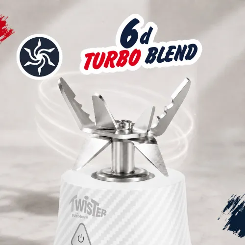 Blender kielichowy Webber PB500 0,7l Biały