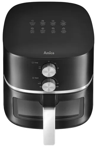 Air Fryer Frytkownica beztłuszczowa AMICA AFM 2020 5.5l z okienkiem do obserwacji postępów