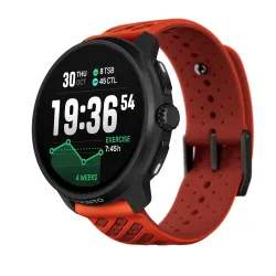 Zegarek sportowy Suunto Race 2 Coral Orange 49mm GPS Pomarańczowy