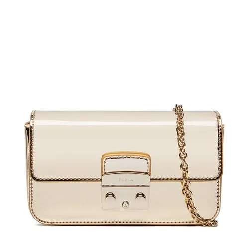 Furla Metropolis Mini geanta Crossbody WE00446BX2052CGD001007 Culoare Aur