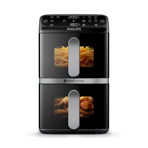 Air fryer Philips Ovi Dual Basket NA461/00 2750W 10l Aplikacja mobilna