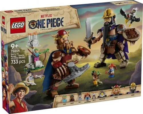 LEGO ONE PIECE 75644 Dorry kontra Brogy Giganci, zestaw klocków 9+