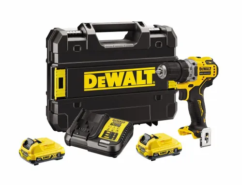 DeWalt Akülü Matkap DCD701D2 12 V 2x2 Ah