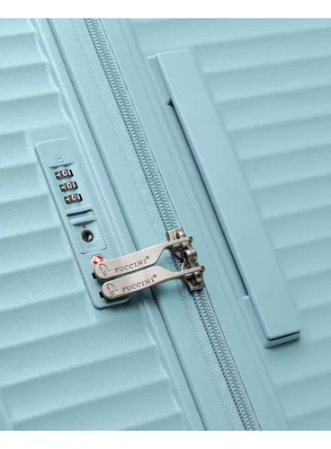 Walizka duża Puccini Monte Carlo - niebieski