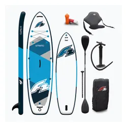 Deska SUP F2 Strato Ltd 12'2" Combo blue
