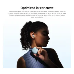 Słuchawki bezprzewodowe Xiaomi Redmi Buds 8 Active White Douszne Bluetooth 5.4 Biały