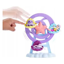 LALKA BARBIE SYRENKA OPIEKA NAD MAŁĄ SYRENKĄ zestaw dla dzieci +3 lata HLC30