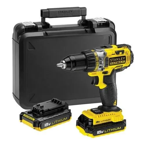 Stanley matkap tornavidası FMC600D2 18 V 2x2 Ah pil