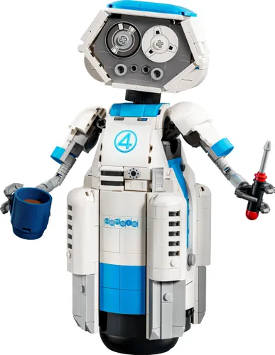 LEGO Marvel 76339 Fantastyczna Czwórka H.E.R.B.I.E., zestaw klocków 10+