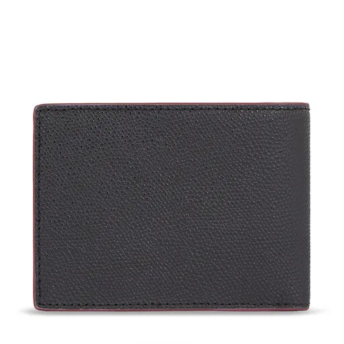 Мужской кошелек Tommy Hilfiger Th Struc Leather Mini CC Wallet Am0am11607 Black BDS