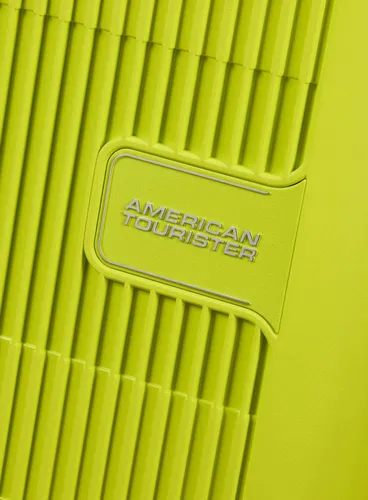 Walizka mała poszerzana American Tourister AeroStep - light lime