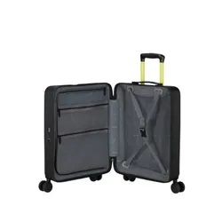 Walizka kabinowa American Tourister TrailOn - black