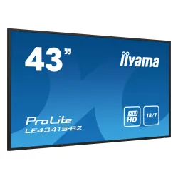 Monitor iiyama ProLite LE4341S-B2 Digital Signage 43" Full HD IPS 60Hz 8ms