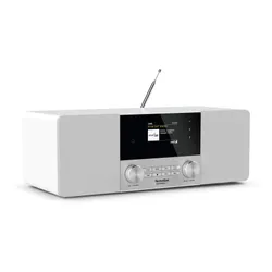 Radioodbiornik TechniSat DigitRadio 4C Radio FM DAB+ Bluetooth Biały