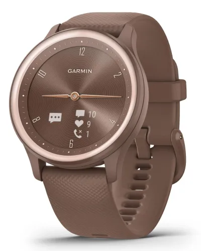 Smartwatch Garmin Vívomove Sport Brązowy