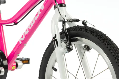 Rower dziecięcy KARBON Superlight 16 cali dla dziewczynki Różowy