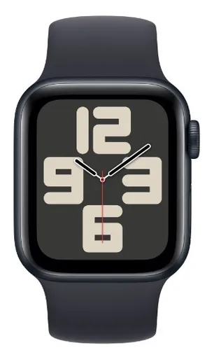 Смарт-часы Apple Watch SE GPS 44 мм алюминиевый cпортивный ремешок