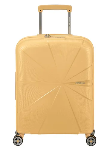 Walizka mała poszerzana American Tourister StarVibe - metallic banana