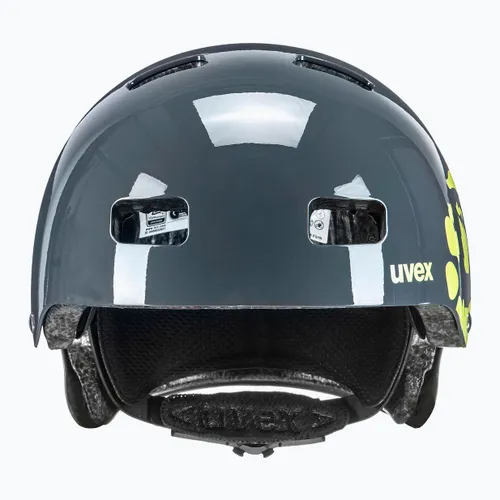 Kask dziecięcy UVEX Kid 3 dirtbike grey/lime