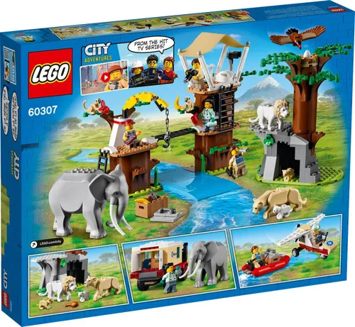 LEGO City Yaban Hayatı Kurtarma Kampı (60307)