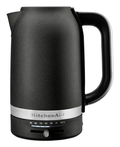 Электрический чайник KitchenAid 5KEK1701EBK, 1.7 л, 2400 Вт, регулировка температуры