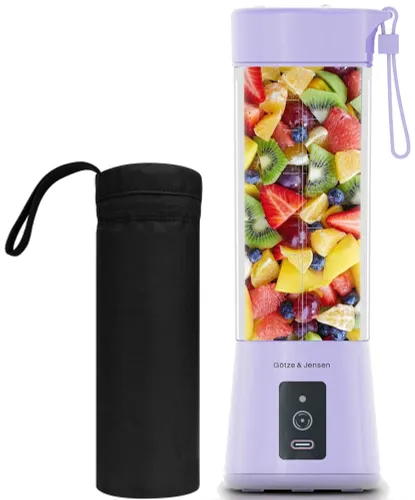 Blender personalny GÖTZE & JENSEN PB940L Lawendowy Bezprzewodowy + pokrowiec