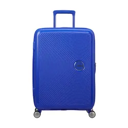 Средний чемодан Soundbox American Tourister-cobalt blue