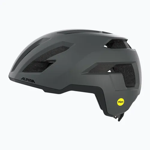 Kask rowerowy Alpina Taunus Gravel MIPS black/midnight grey matt