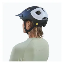 Kask rowerowy POC Axion Race MIPS uranium black matt/hydrogen white