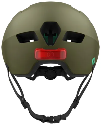 Kask rowerowy LAZER CityZen KinetiCore Ciemnozielony Miejski (rozmiar L)