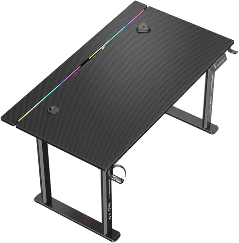 Biurko gamingowe COBRA Electra S CRF1421ELBKRGB Czarny