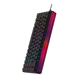 Klawiatura mechaniczna przewodowa Ajazz NK68 Red Switch czarna
