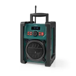 Radioodbiornik Nedis RDDB3100GN Radio FM DAB+ Bluetooth Czarno-zielony