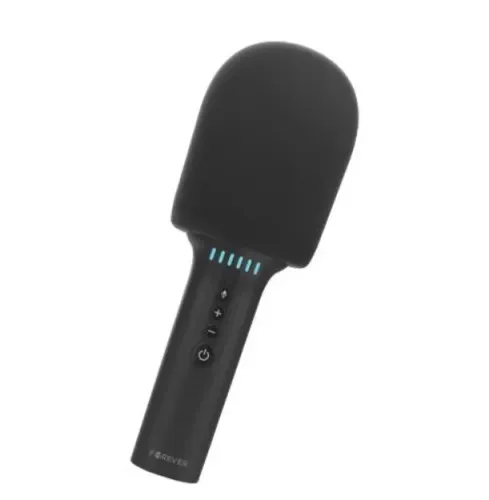 Mikrofon z głośnikiem Bluetooth Forever BMS-500 5W Czarny