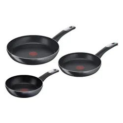 Zestaw patelni TEFAL Hard Titanium Essential C3889053 (3 elementy)