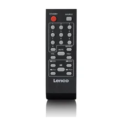 Power Audio Lenco PA-220BK 120W Bluetooth Czarny