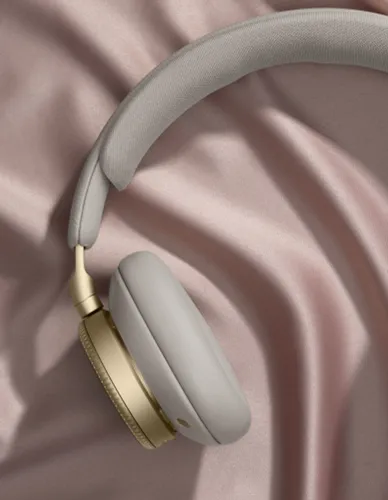 Słuchawki nauszne BANG & OLUFSEN Beoplay H100 ANC Wodoodporne Szaro-złoty