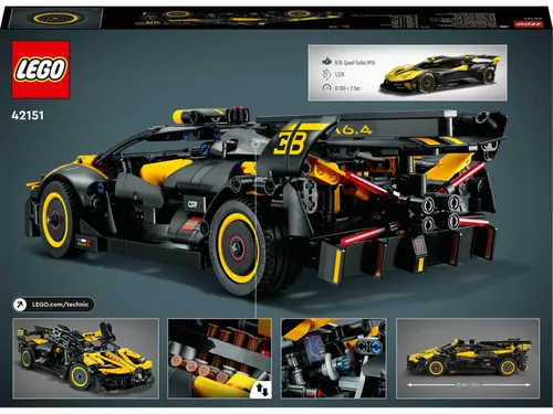 LEGO Technic 42151 Bugatti Arabası