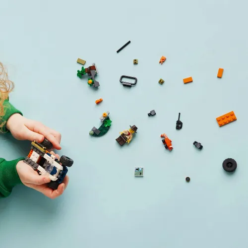 LEGO 60424 City Quad badacza dżungli z pandą czerwoną