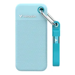 Dysk VERBATIM Pocket 1TB SSD Czarno-polarny niebieski