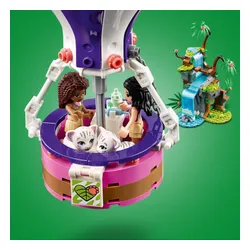 Конструктор Lego Friends на воздушном шаре, чтобы спасти тигра (41423)