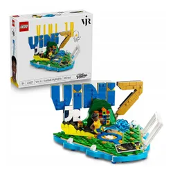 LEGO Editions 43027 Vini Jr. Piłkarski Momenty, zestaw klocków