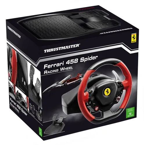 Руль Thrustmaster Ferrari 458 Spider с педалями для Xbox Series X/S, Xbox One