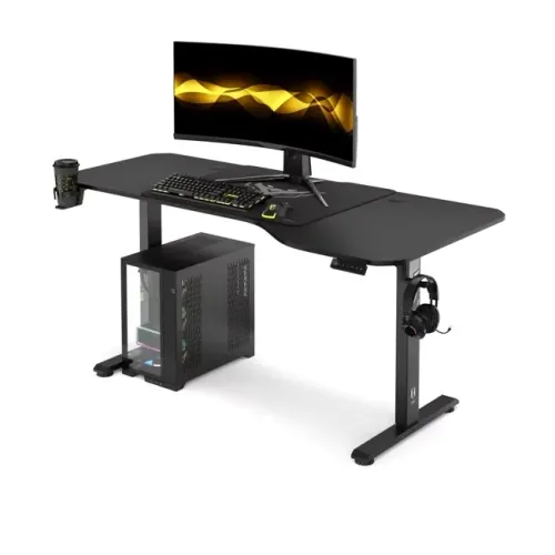 Biurko Diablo Chairs X-Tensio 1600 160cm Regulacja wysokości Czarny
