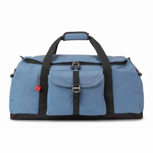 Ventura Duffle Hedgren Seyahat Çantası-denim mavi